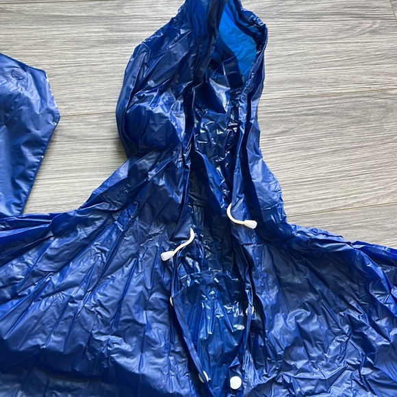 Cooperstown Dreamspark Rain Poncho blue Adult one size - Picture 4 of 5
